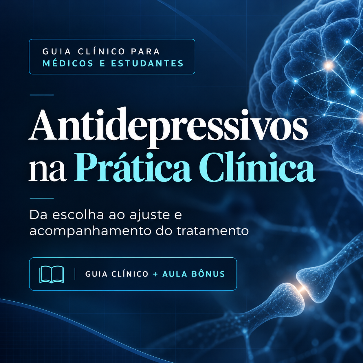 Capa do guia Antidepressivos na Prática Clínica